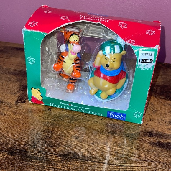 1998 Disney Tigger Pooh Illuminated Christmas Ornament - Picture 2 of 6